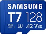 Фото Samsung T7 microSDXC Class 10 UHS-I U3 A2 V30 128Gb (MB-MB128T/WW)