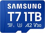 Фото Samsung T7 microSDXC Class 10 UHS-I U3 A2 V30 1Tb (MB-MB1T0T/WW)