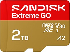 Фото SanDisk Extreme GO microSDXC Class 10 UHS-I U3 V30 A2 2Tb (SDSQXGN-2T00-GN6MN)