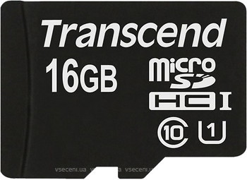 Фото Transcend microSDHC Class 10 UHS-I 300x 16Gb