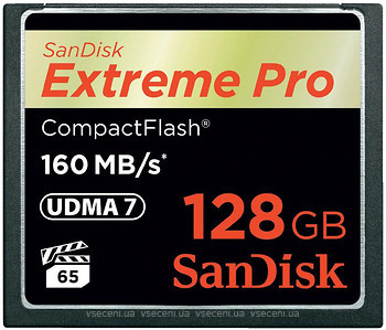 Фото SanDisk Extreme Pro CompactFlash 128Gb