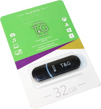 Фото T&G Classic Series Black TG012 32 GB (TG012-32GBBK)