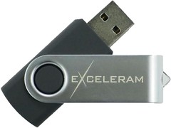 Фото Exceleram P1 Series Silver-Black 2.0 32 GB (EXP1U2SIB32)