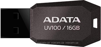 Фото ADATA UV100 Black 16 GB (AUV100-16G-RBK)