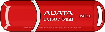 Фото ADATA UV150 Red 64 GB (AUV150-64G-RRD)