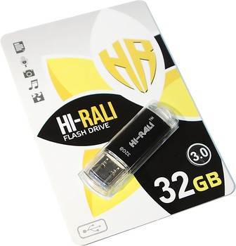 Фото Hi-Rali Rocket 3.0 Black 32 GB (HI-32GB3VCBK)