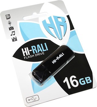Фото Hi-Rali Taga series Black 16 GB (HI-16GB3TAGBK)