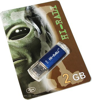 Фото Hi-Rali Rocket 2.0 Blue 2 GB (HI-2GBRKTBL)