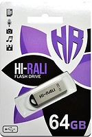 Фото Hi-Rali Fit Silver Silver 64 GB (HI-64GBFITSL)