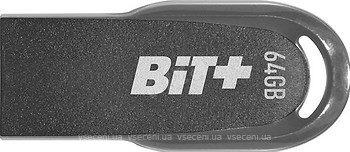 Фото Patriot Bit+ USB 3.2 64 GB Black