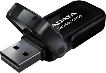 Фото ADATA UV240 64 GB Black (AUV240-64G-RBK)