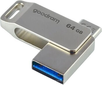 Фото GoodRAM ODA3 Metal Silver 64 GB (ODA3-0640S0R11)