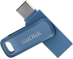 Фото SanDisk Ultra Dual Drive GO USB 3.1/Type-C Blue 64GB (SDDDC3-064G-G46NB)