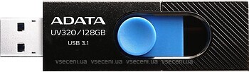 Фото ADATA UV320 Black-Blue 128 GB (AUV320-128G-RBKBL)