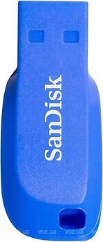 Фото SanDisk Cruzer Blade 32 GB Electric Blue (SDCZ50C-032G-B35BE)