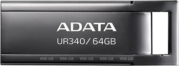 Фото ADATA UR340 64 GB Black (AROY-UR340-64GBK)