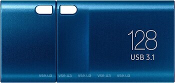 Фото Samsung USB Flash Drive Type-C 128 GB Blue (MUF-128DA/APC)