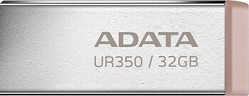 Фото ADATA UR350 32 GB Silver/Beige (UR350-32G-RSR/BG)