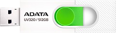 Фото ADATA UV320 White-Green 512 GB (AUV320-512G-RWHGN)