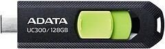 Фото ADATA UC300 128 GB Black/Green (ACHO-UC300-128G-RBK/GN)