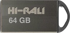 Фото Hi-Rali Mini Fit 64 GB Black (HI-64GBMINFIT)