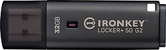 Фото Kingston Ironkey Locker+ 50 G2 32 GB Black (IKLP50G2/32GB)