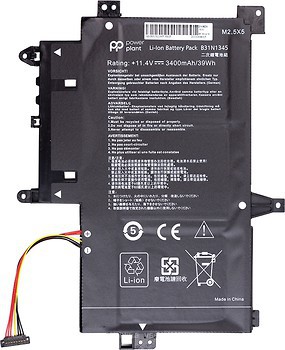 Фото PowerPlant Asus Transformer Book Flip TP500L B31N1345 11.4V 3400mAh (NB431373)