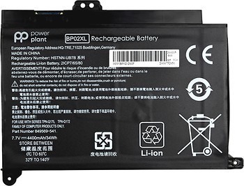 Фото PowerPlant HP Pavilion Notebook PC 15 BP02XL 7.7V 4400mAh (NB461349)