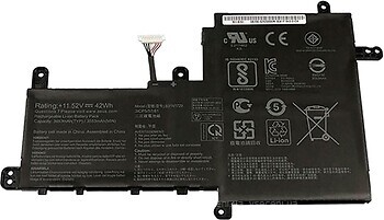 Фото Asus B31N1729 42Wh 11.52V 3650mAh Black