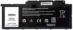 Фото Dell F7HVR Inspiron 15-7537 58Wh 14.8V 3800mAh (A47207)