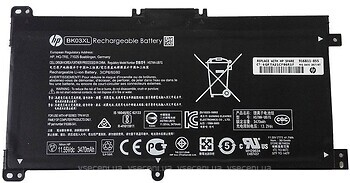 Фото HP BK03XL Pavilion X360 41.7Wh 11.55V 3615mAh