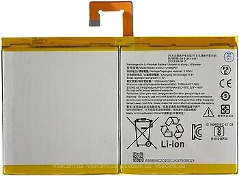 Фото Lenovo L16D2P31 ThinkPad TAB4 27Wh 3.85V 7000mAh