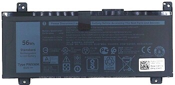 Фото Dell PWKWM 14-7466 56Wh 15.2V 5000mAh