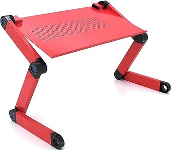 Фото Voltronic Aluminium Table Laptop Red (YUT_V716)