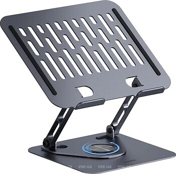 Фото Hagibis Aluminium Ajustable Laptop Stand Grey (NBS04)