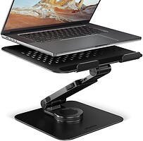 Фото Axagon STND-LR stand with 360° rotation for laptops and tablets (STND-LRB)