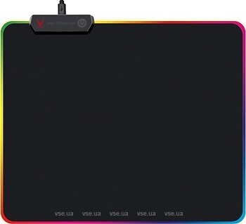 Фото Varr Pro-Gaming Mouse Pad Led Edge Black (44888)