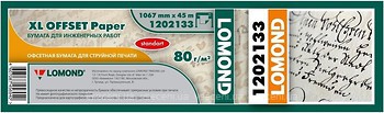 Фото Lomond XL Offset Paper 1067mm 45m (1202133)