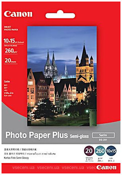 Фото Canon SG-201 Photo Paper Plus Semi-Gloss (1686B015)