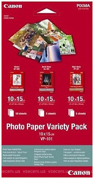 Фото Canon VP-101 Photo Paper Variety Pack (0775B079)