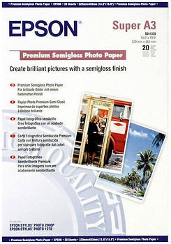 Фото Epson Premium Semigloss Photo Paper (C13S041328)