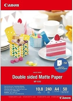 Фото Canon MP-101D Double Sided Matte Paper A4 (4076C005)