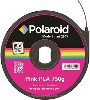 Фото Polaroid PLA-пластик 1.75 мм Pink 0.75 кг (3D-FL-PL-6016-00)
