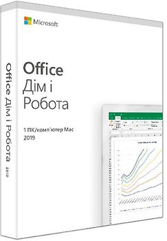 Фото Microsoft Office 2019 Для дома и бизнеса 32/64 bit Russian Medialess (T5D-03248)