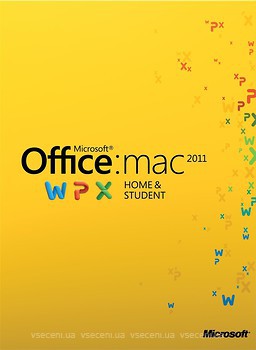 Фото Microsoft Office Mac Home Student 2011 1 ПК русский (GZA-00310)
