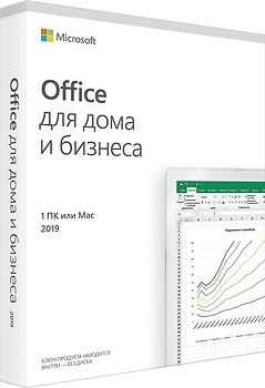 Фото Microsoft Office 2019 Для дома и бизнеса 32/64 bit Ukrainian Medialess P6 (T5D-03369)