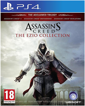 Фото Assassin's Creed The Ezio Collection (PS4), Blu-ray диск