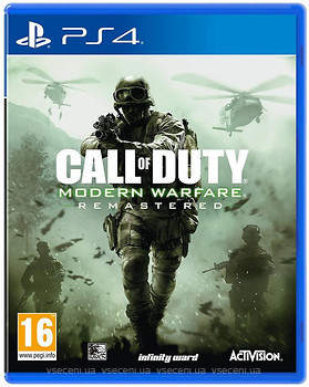 Фото Call of Duty: Modern Warfare Remastered (PS4), Blu-ray диск