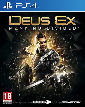 Фото Deus Ex: Mankind Divided (PS4), Blu-ray диск