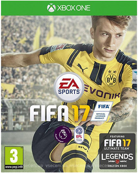 Фото FIFA 17 (Xbox One), Blu-ray диск